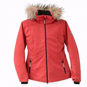 Obermeyer RESORT Women’s Insulated Ski Jacket – Red – Size 10 – Like New